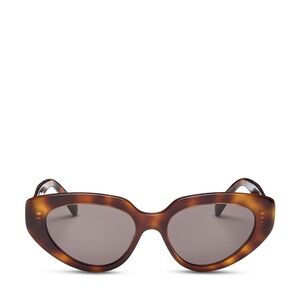 Celine Brown Cat-Eye Sunglasses